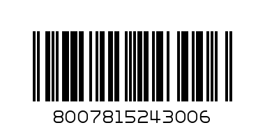 24300020006 - набор бокалов для ликера - Штрих-код: 8007815243006