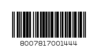 Готовальня GBP-144 - Штрих-код: 8007817001444