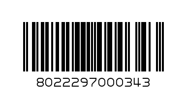 Тальк матирующий  ALFAPARF 10г - Штрих-код: 8022297000343