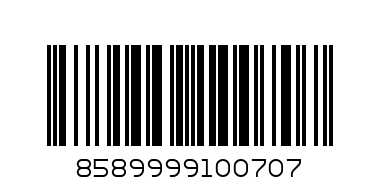 свечи цифры 50р - Штрих-код: 8589999100707