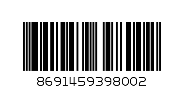 Контейнер для Продуктов с Защелками 0,4л - Штрих-код: 8691459398002