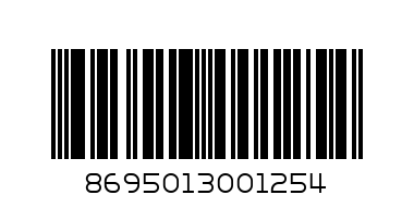 Малярный шпатель зубчатый - Штрих-код: 8695013001254