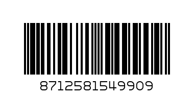 Батарейка Philips LR6 AA 4шт - Штрих-код: 8712581549909