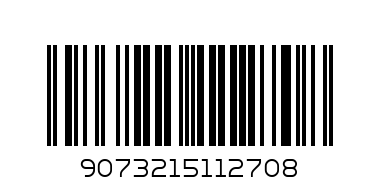 Портфель пласт.А4~ 2отд.0 7мм пласт.асс. - Штрих-код: 9073215112708