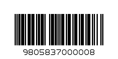 MASHIN 8882 - Штрих-код: 9805837000008